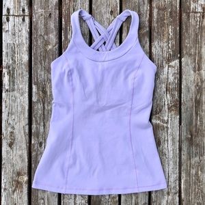 ❤️SOLD❤️Lululemon Enhearten Workout Tank Lilac